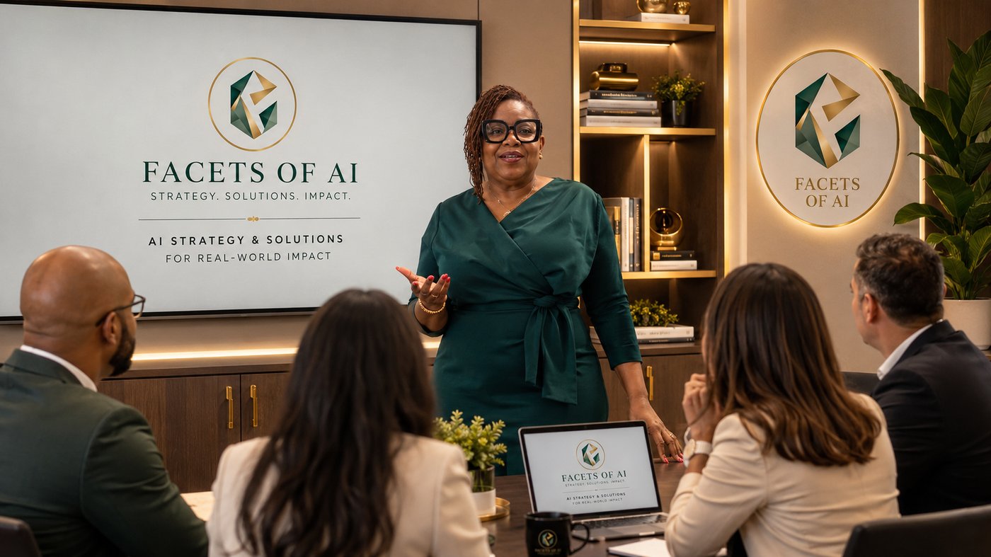 Nkemka speaking and consulting on AI